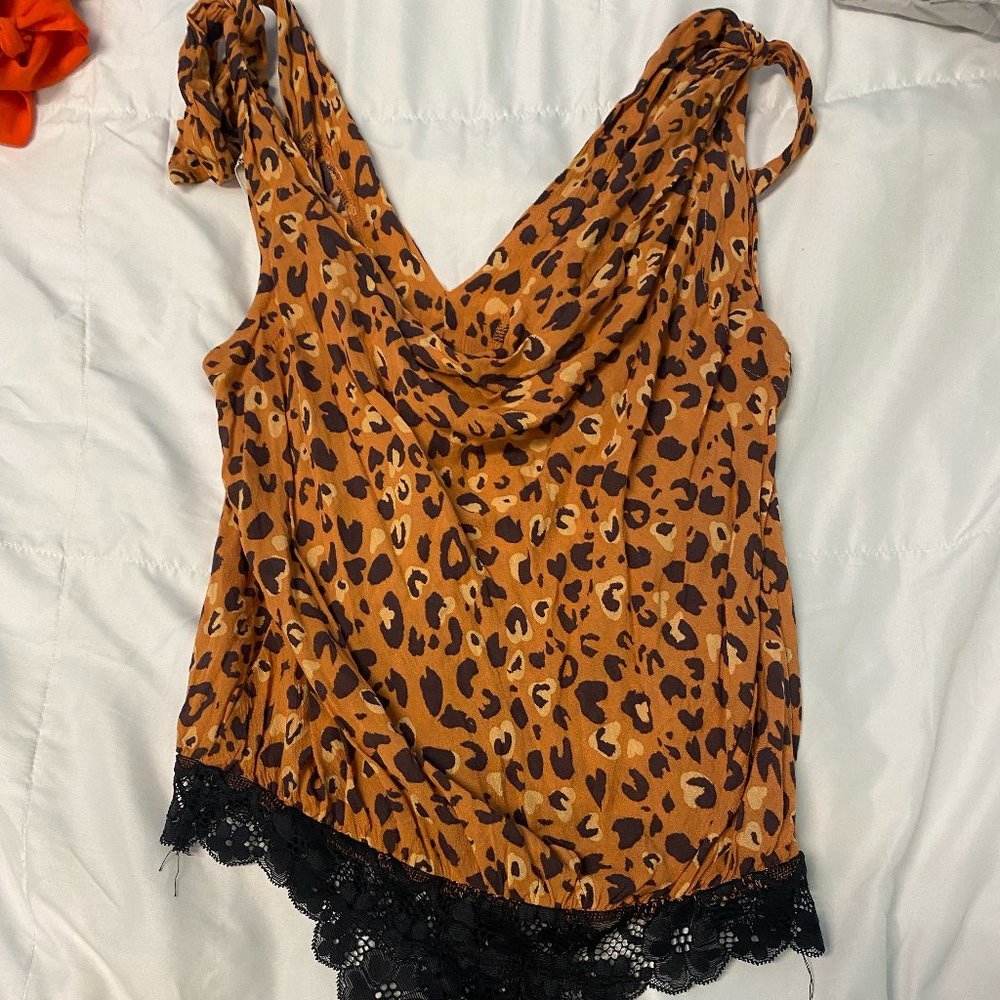 Free People Bare it All Tank Bodysuit